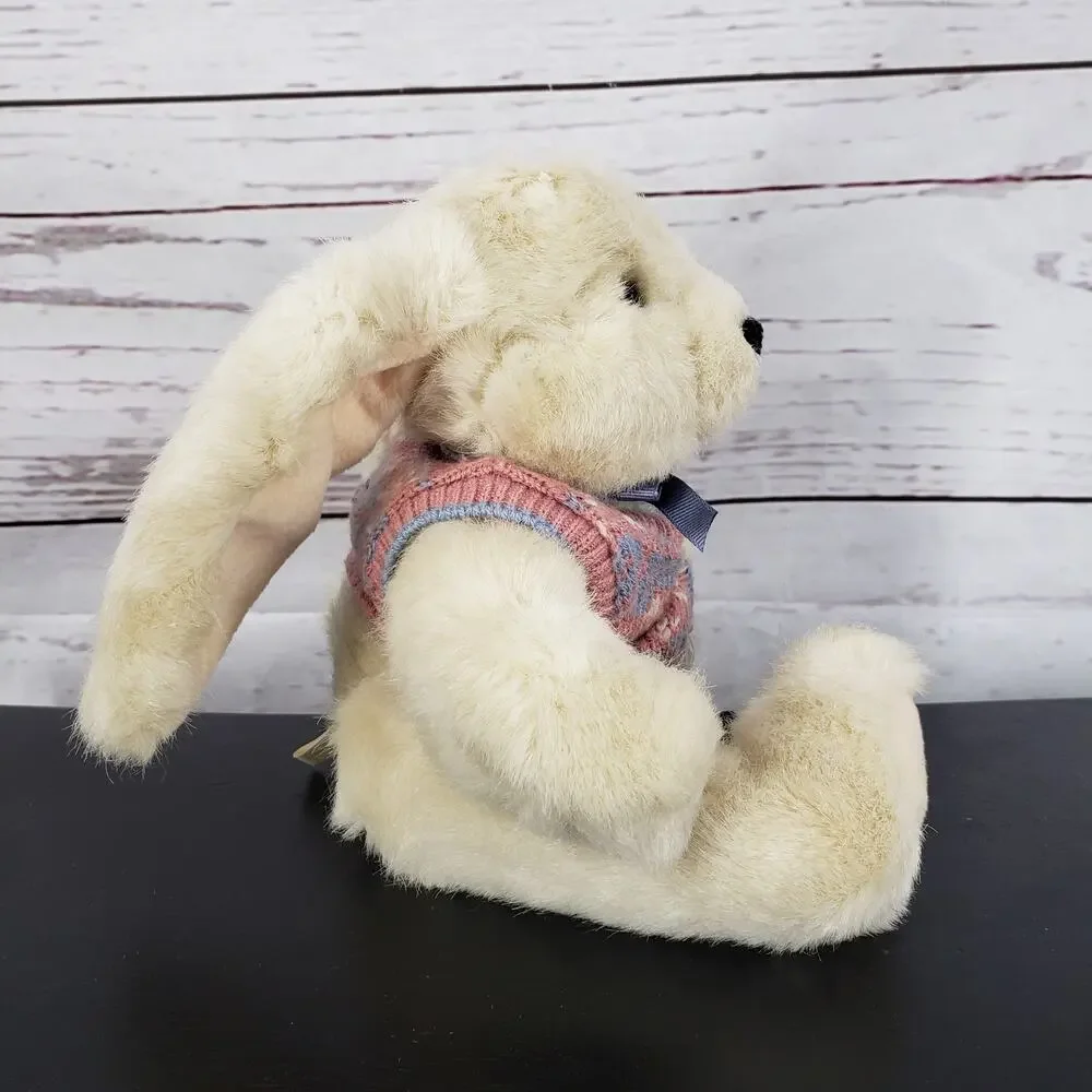 Bunny Rabbit Plush with Pink Sweeter